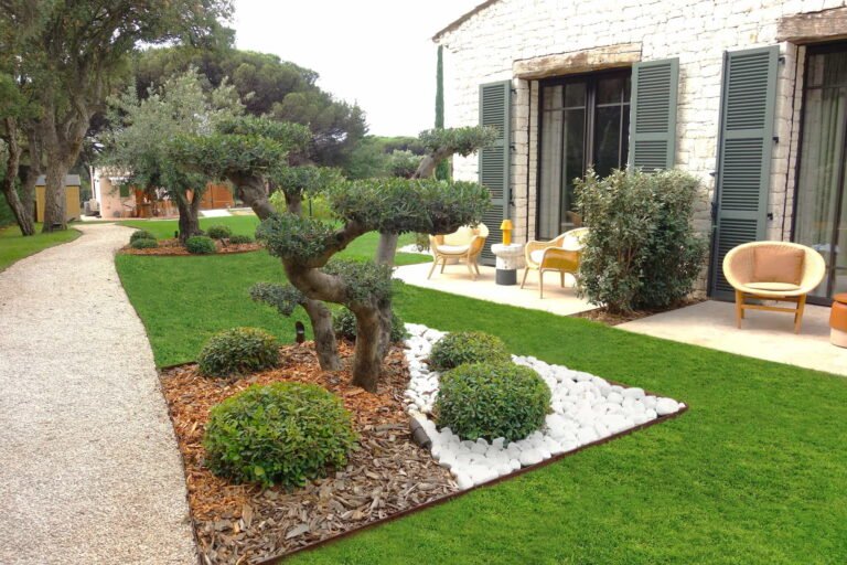Création de jardin paysager dans le Var par DécoJardins