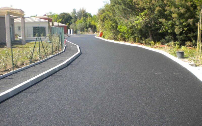 Travaux de voirie et VRD réalisés par DécoJardins dans le Var